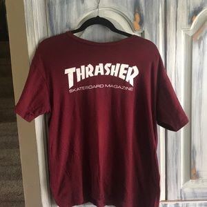 Maroon Thrasher T-Shirt